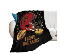 I Love Big Sacks - Coperta super morbida per divano e camera da letto, Stile:, 50"*60"（130*150cm）