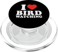 I Love Bird Watching Osservazione Uccelli Natura PopSockets PopGrip per MagSafe