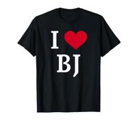 I Love BJ, I Heart Initials B.J. Maglietta