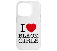 I Love Black Girls Magic Illustration Graphic Cool Designs Custodia per iPhone 14 Pro
