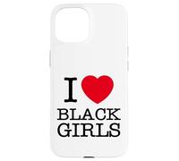 I Love Black Girls Magic Illustration Graphic Cool Designs Custodia per iPhone 15