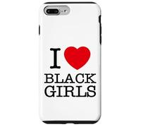 I Love Black Girls Magic Illustration Graphic Cool Designs Custodia per iPhone 7 Plus/8 Plus