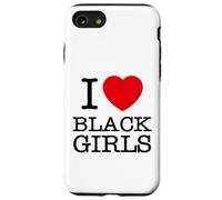 I Love Black Girls Magic Illustration Graphic Cool Designs Custodia per iPhone SE (2020) / 7 / 8