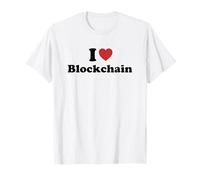 I Love Blockchain Maglietta