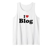 I Love Blog Canotta