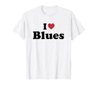 I Love Blues Maglietta