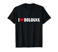 I Love Bologna Città, I Heart Bologna Italia Maglietta