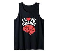 I Love Brains Divertente Neuroscienze Umorismo Canotta