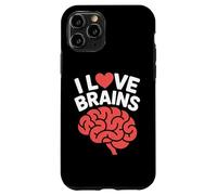 I Love Brains Divertente Neuroscienze Umorismo Custodia per iPhone 11 Pro