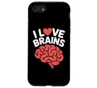 I Love Brains Divertente Neuroscienze Umorismo Custodia per iPhone SE (2020) / 7/8