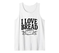 I Love Bread Funny Foodie Lover for Bakakers Canotta