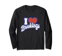I Love Brookings Dakota del Sud Maglia a Manica