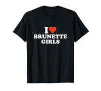 I Love Bruna Girls Amante bruna Maglietta