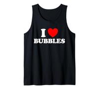 I Love Bubbles Divertente Bolla Che Soffia Sapone Magico Pop Gum Bagno Canotta
