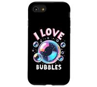 I Love Bubbles I Sapone Bambini Ragazze Custodia per iPhone SE (2020) / 7/8