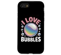I Love Bubbles I Sapone Bambini Ragazze Custodia per iPhone SE (2020) / 7/8