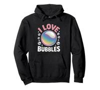 I Love Bubbles I Sapone Bambini Ragazze Felpa con Cappuccio