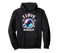 I Love Bubbles I Sapone Bambini Ragazze Felpa con Cappuccio
