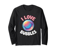 I Love Bubbles I Sapone Bambini Ragazze Maglia a Manica