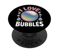 I Love Bubbles I Sapone Bambini Ragazze PopSockets PopGrip Adesivo