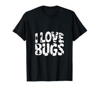 I Love Bugs Creepy Crawly Insect Fun Maglietta