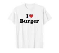 I Love Burger Maglietta
