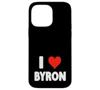 I Love Byron - Cuore Custodia per iPhone 14 Pro Max