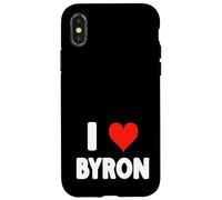 I Love Byron - Cuore Custodia per iPhone X/XS