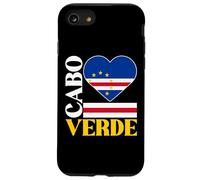 I Love Cabo Capo Verde con bandiera di Capo Verde in un cuore Custodia per iPhone SE (2020) / 7 / 8
