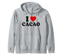 I Love Cacao - Drinking Cacao - Adoro Il Cacao Felpa con Cappuccio