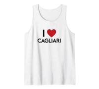I Love Cagliari, Città in Italia con Cuore Canotta