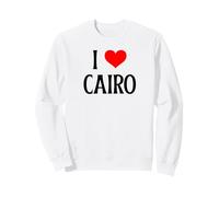 I Love Cairo Egitto Egiziano Famiglia Vacanza Viaggio Souvenir Felpa