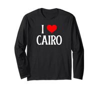I Love Cairo Egitto Egiziano Famiglia Vacanza Viaggio Souvenir Maglia a Manica