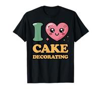 I Love Cake Decoration Maglietta