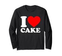I Love Cake Maglia a Manica
