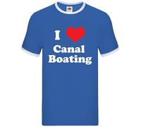 I Love Canal Boating - Uomo Suoneria - Narrowboat Stretto Barca Hobby Canali