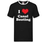 I Love Canal Boating - Uomo Suoneria - Narrowboat Stretto Barca Hobby Canali