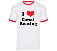 I Love Canal Boating - Uomo Suoneria - Narrowboat Stretto Barca Hobby Canali