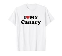 I Love Canary Maglietta