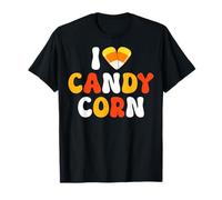 I Love Candy Corn - Spooky Halloween Costume da Uomo e Donna Maglietta