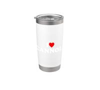 I Love Cannoli Bicchiere termico in acciaio inox doppia parete