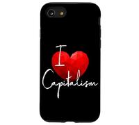 I Love Capitalism Amo il Capitalismo Economia di Libero Custodia per iPhone SE (2020) / 7/8