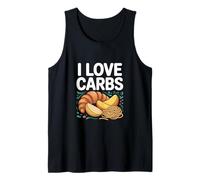 I Love Carbs Pane Pasta Eccentrico Divertimento Canotta