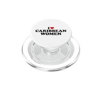 I Love Caribbean Women PopSockets PopGrip per MagSafe
