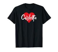 I Love Carlotta Nome Tshirt I Heart Named Maglietta