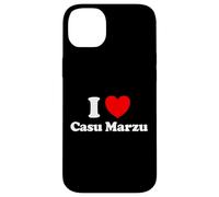 I Love Casu Marzu Funny Italy Larva Maggot Mosche Cibo Formaggio Custodia per iPhone 14 Plus