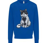 I Love Cats Carino Gattino Uomo Felpa Maglione