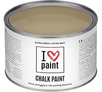 I LOVE CHALK PAINT Colore Argilla 375 ml - Senza Carteggiare Colora Mobili, Pareti e Oggetti - Senza solventi e formaldeide - Inodore a base di acqua