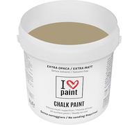 I LOVE CHALK PAINT Colore Argilla 4 Litri - Senza Carteggiare Colora Mobili, Pareti e Oggetti - Senza solventi e formaldeide - Inodore a base di acqua