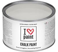 I LOVE CHALK PAINT Colore Pietra 375 ml - Senza Carteggiare Colora Mobili, Pareti e Oggetti - Senza solventi e formaldeide - Inodore a base di acqua